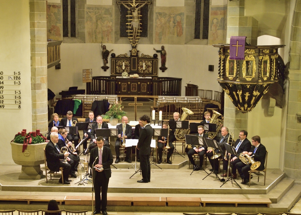 Das Ensemble am Adventskonzert 2017